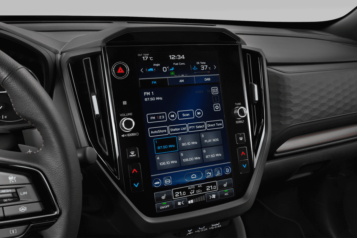 Audiosystem eines Subaru Forester 