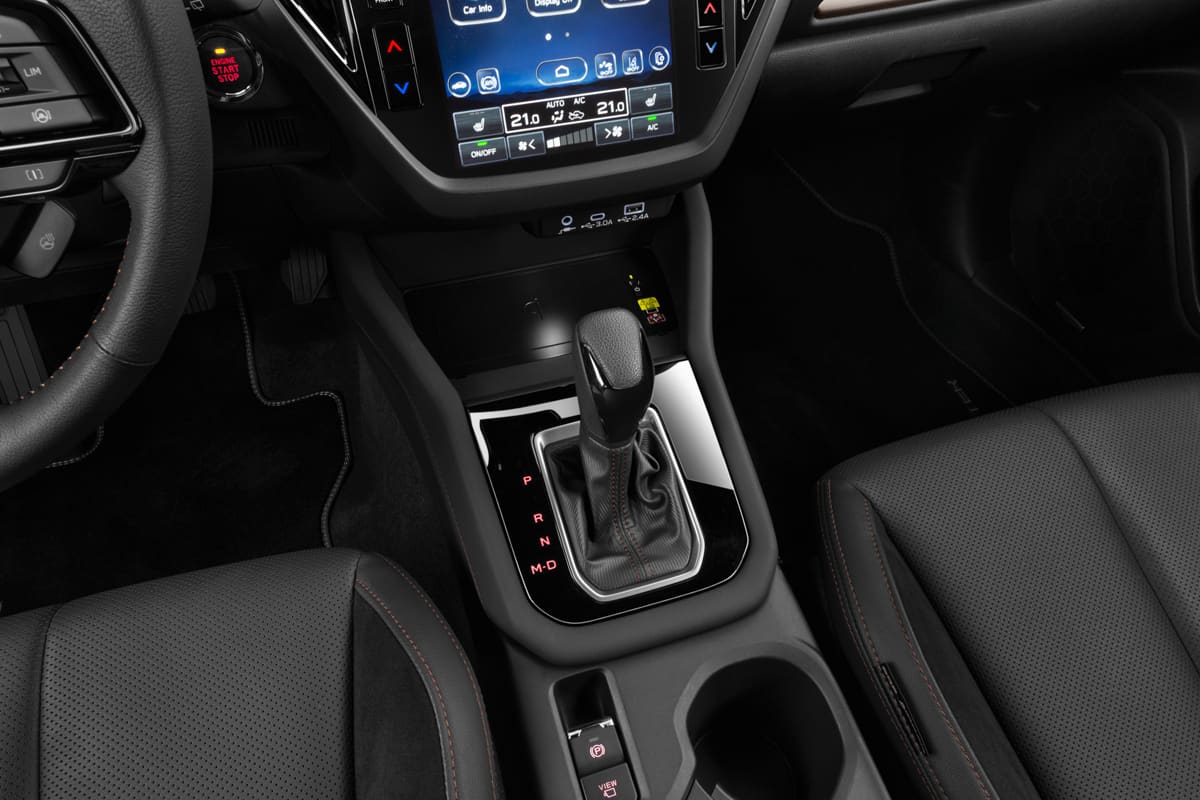 Schaltknüppel eines Subaru Forester 