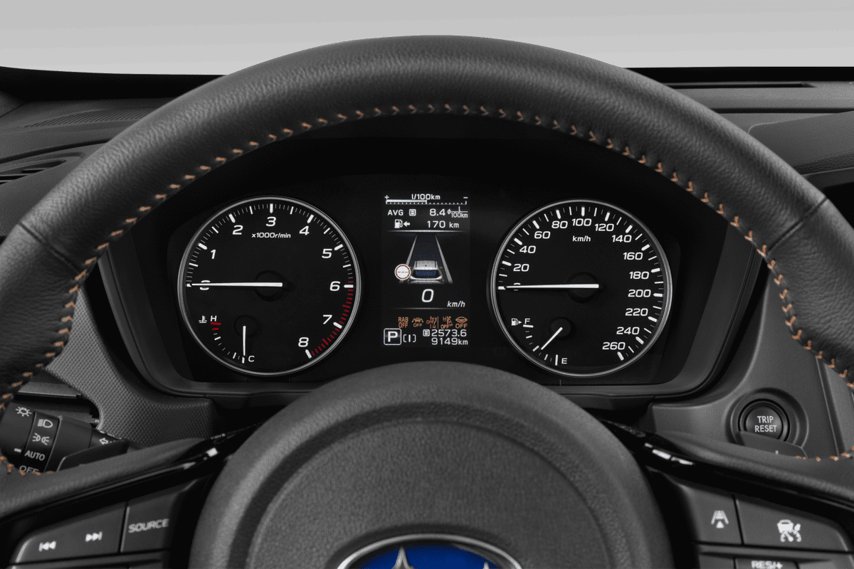 Kombiinstrument eines Subaru Forester 