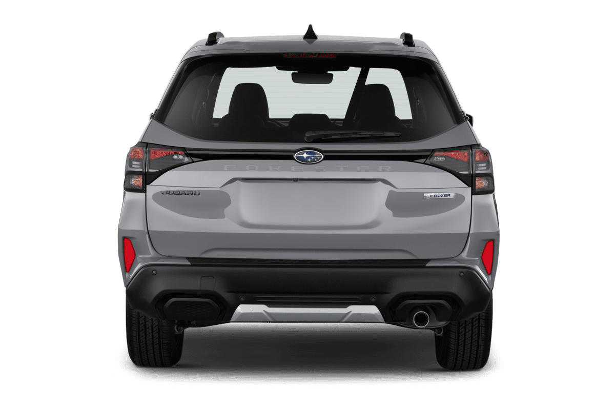 Heckansicht eines Subaru Forester 