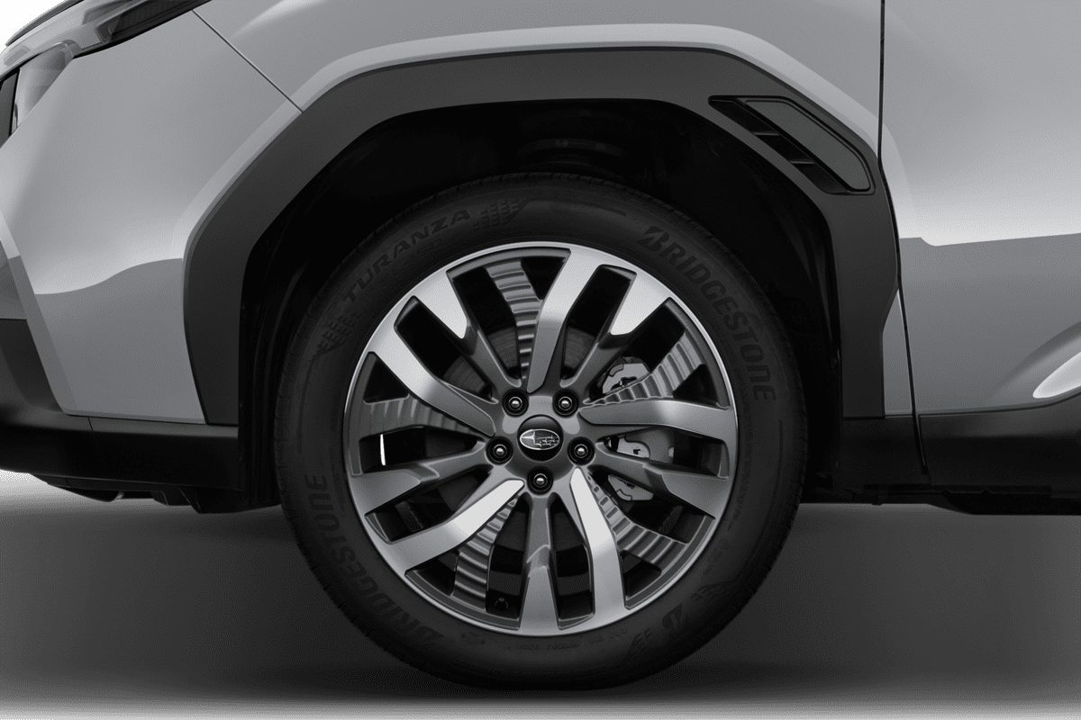 Radkappe oder Felge eines Subaru Forester 