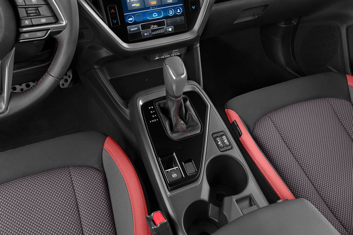 Schaltknüppel eines Subaru Impreza