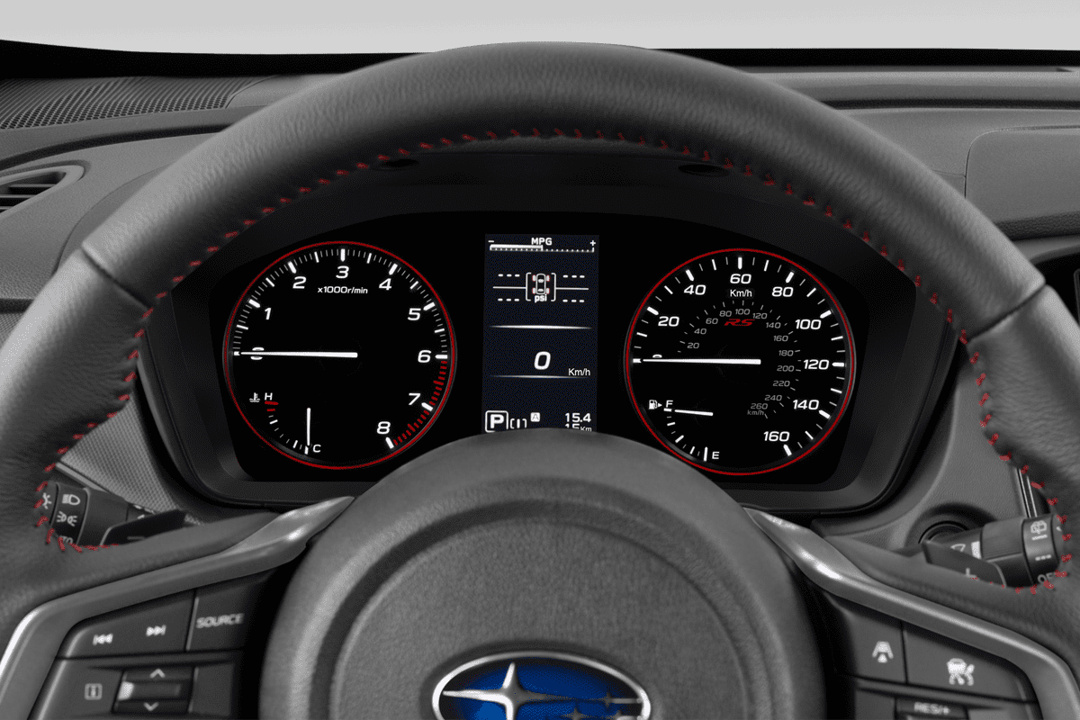 Kombiinstrument eines Subaru Impreza