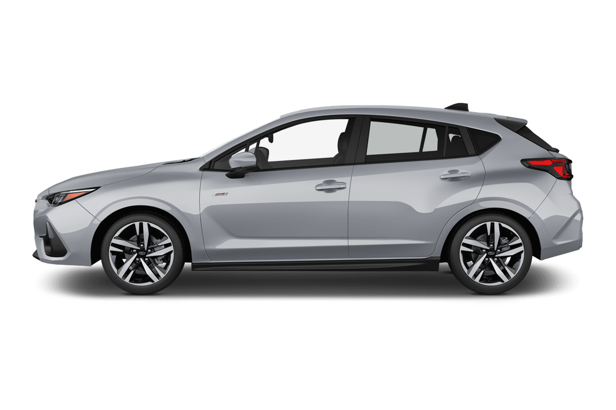 Seitenansicht eines Subaru Impreza