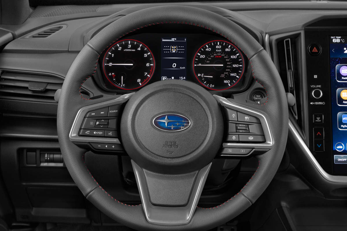 Lenkrad eines Subaru Impreza