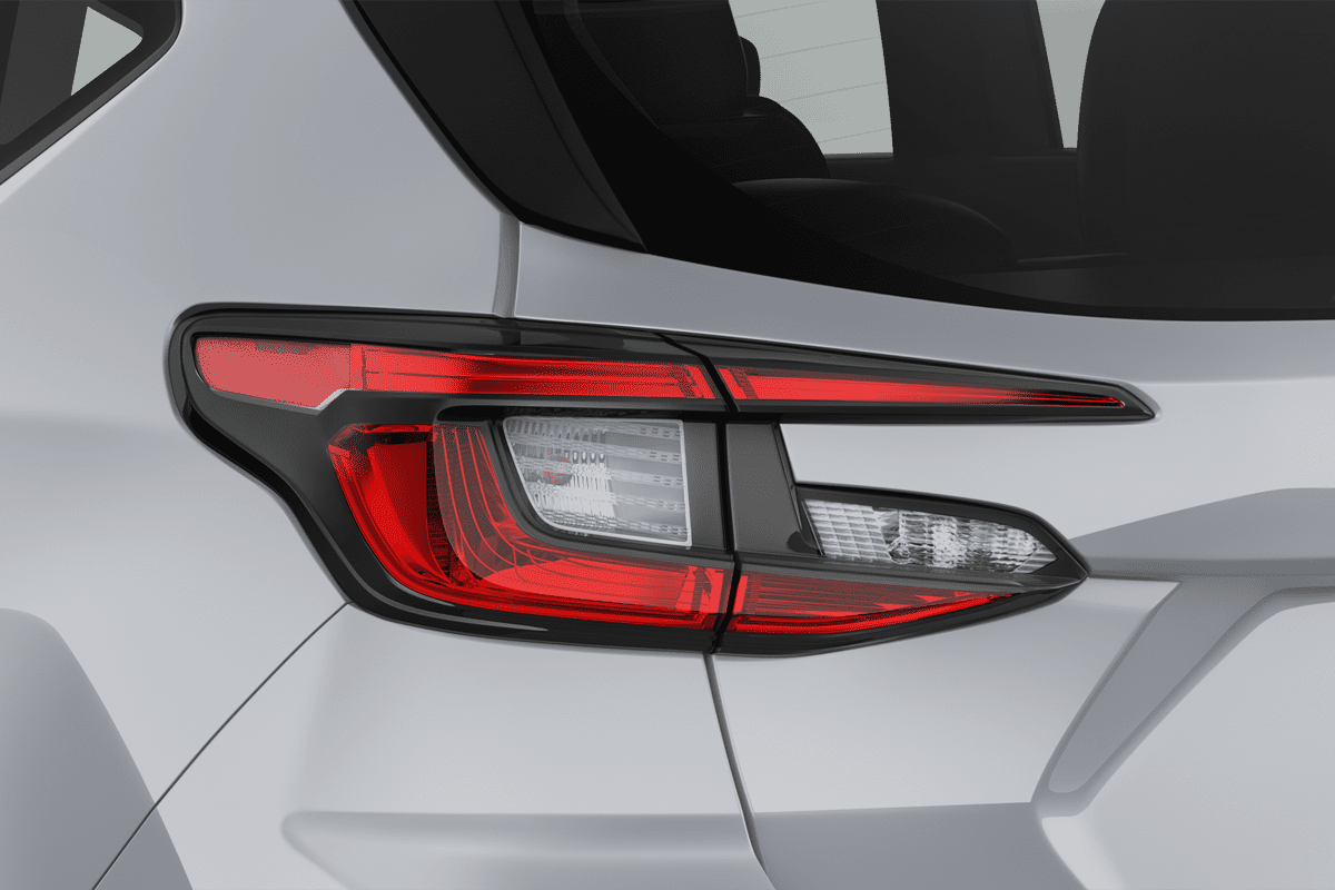 Heckleuchten eines Subaru Impreza