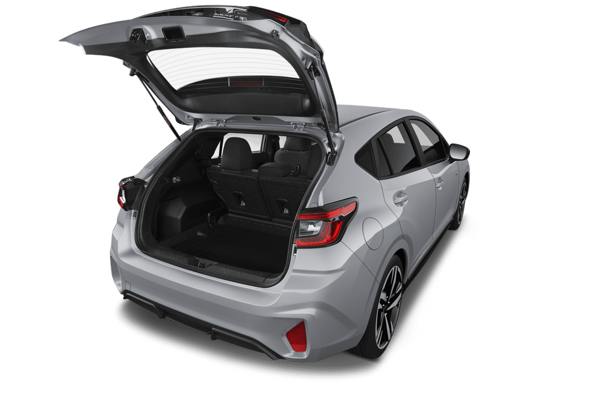 Kofferraum eines Subaru Impreza