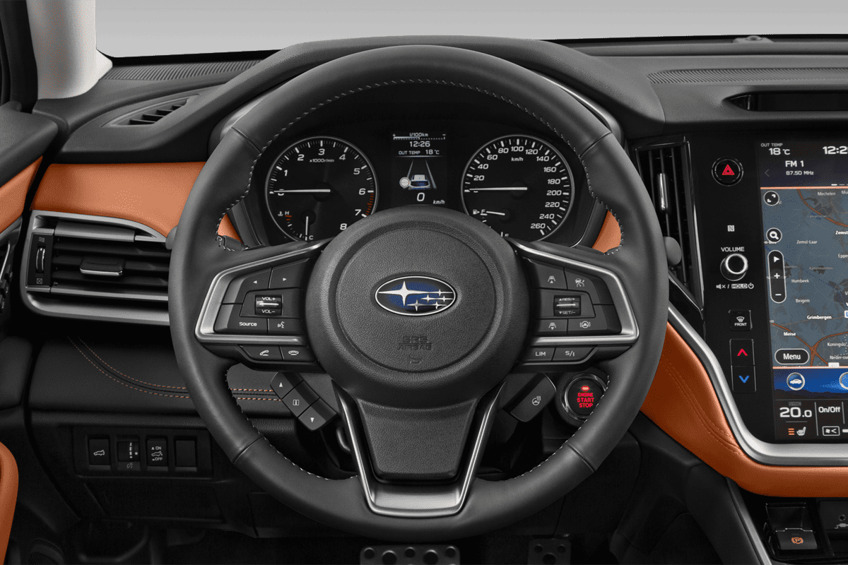 Lenkrad eines Subaru Outback