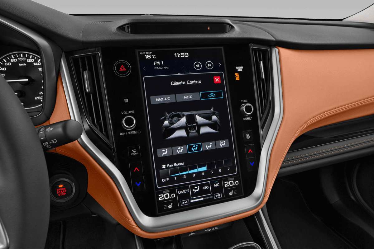 Klimasteuerung eines Subaru Outback