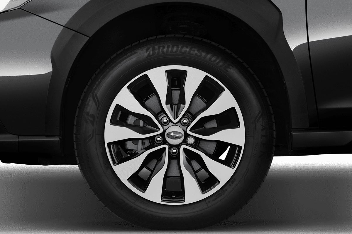 Radkappe oder Felge eines Subaru Outback