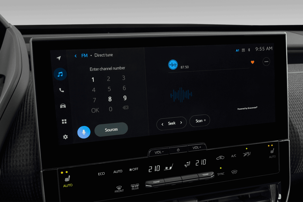 Audiosystem eines Subaru Solterra