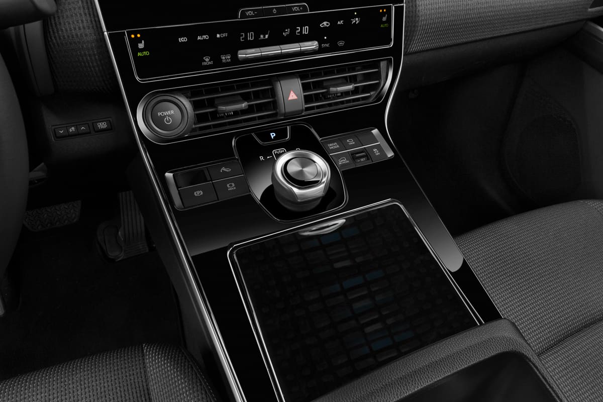 Schaltknüppel eines Subaru Solterra