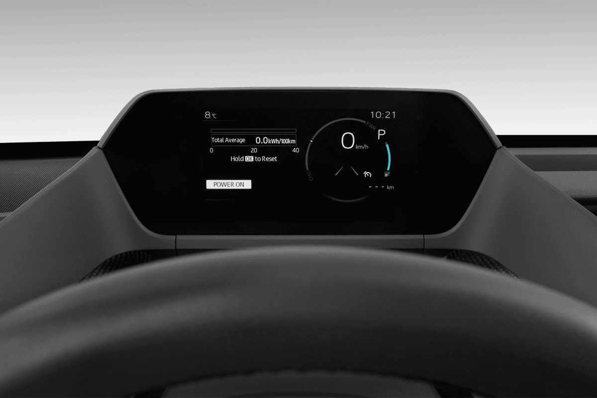 Kombiinstrument eines Subaru Solterra