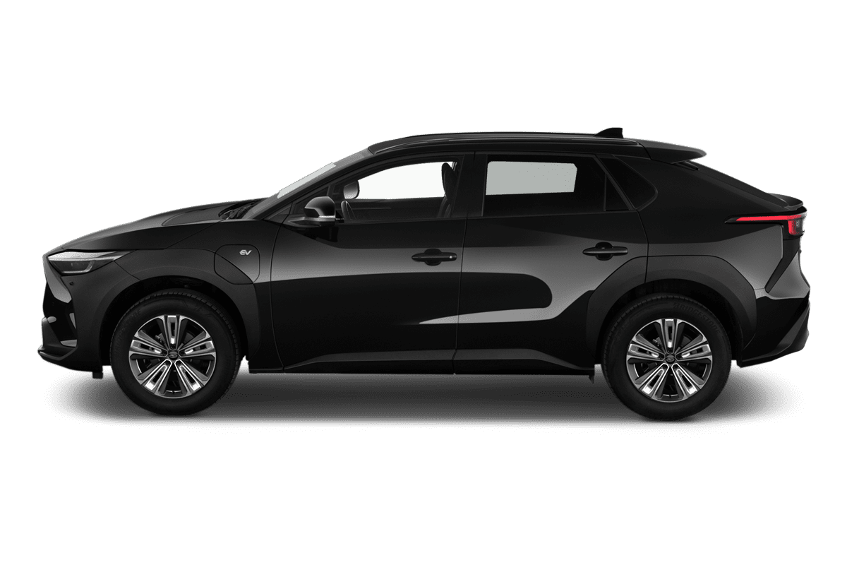 Seitenansicht eines Subaru Solterra