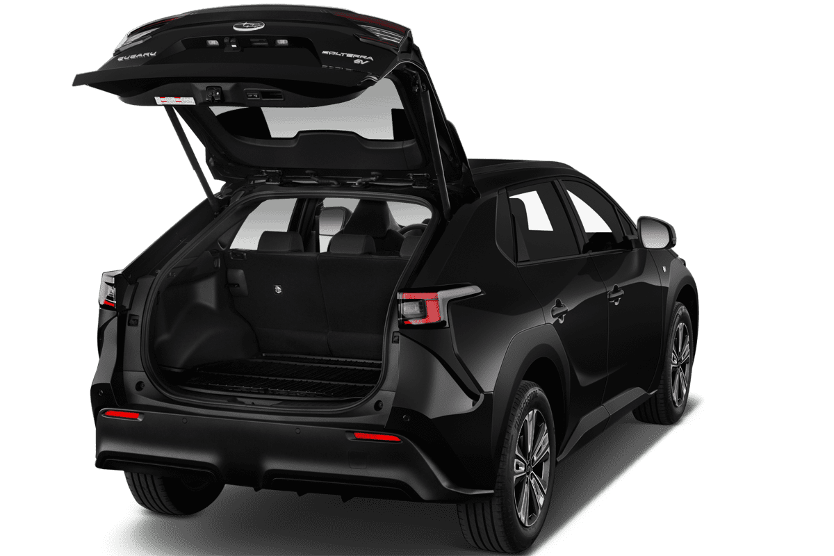 Kofferraum eines Subaru Solterra