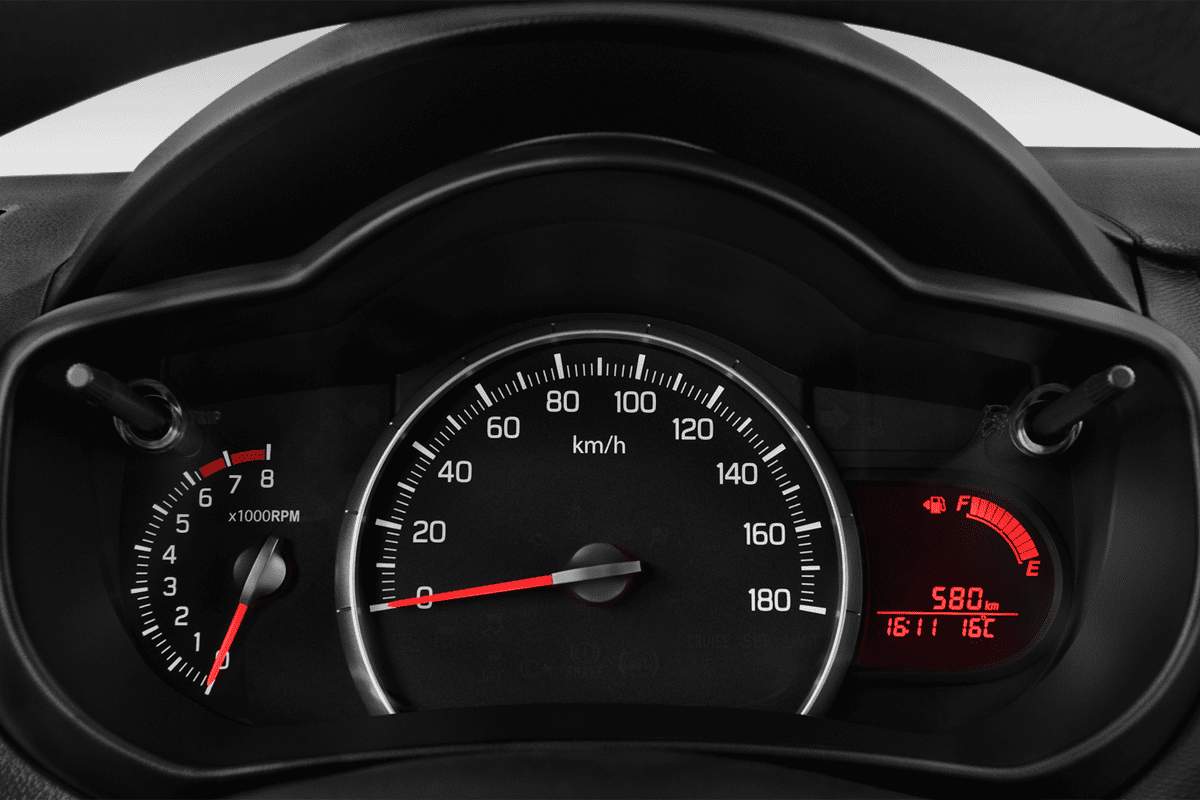 Kombiinstrument eines Suzuki Celerio