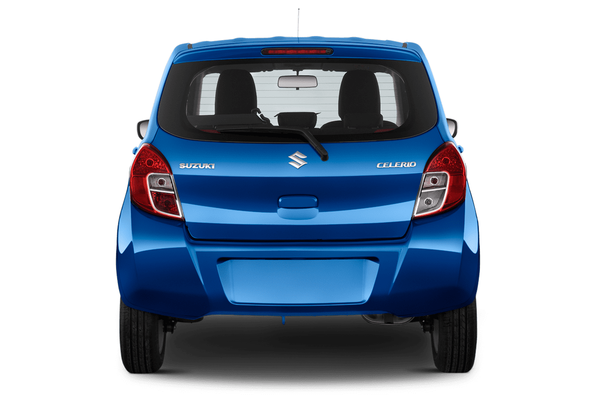 Heckansicht eines Suzuki Celerio