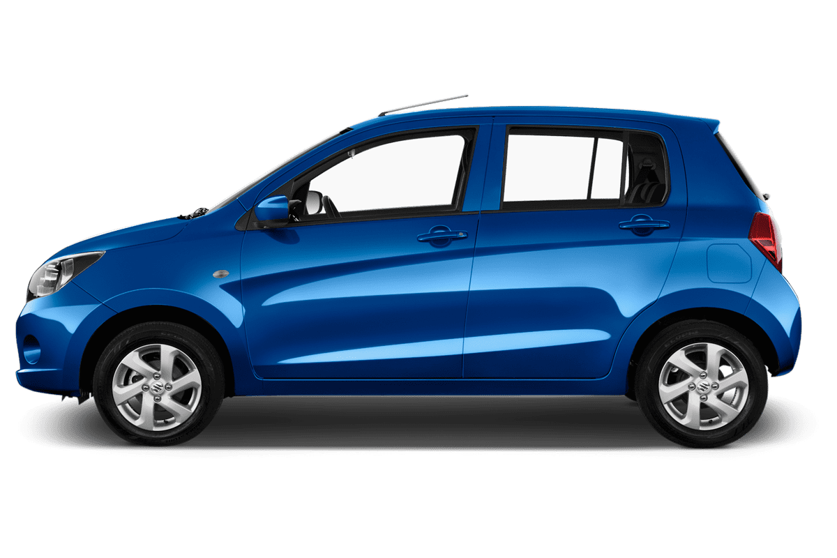 Seitenansicht eines Suzuki Celerio