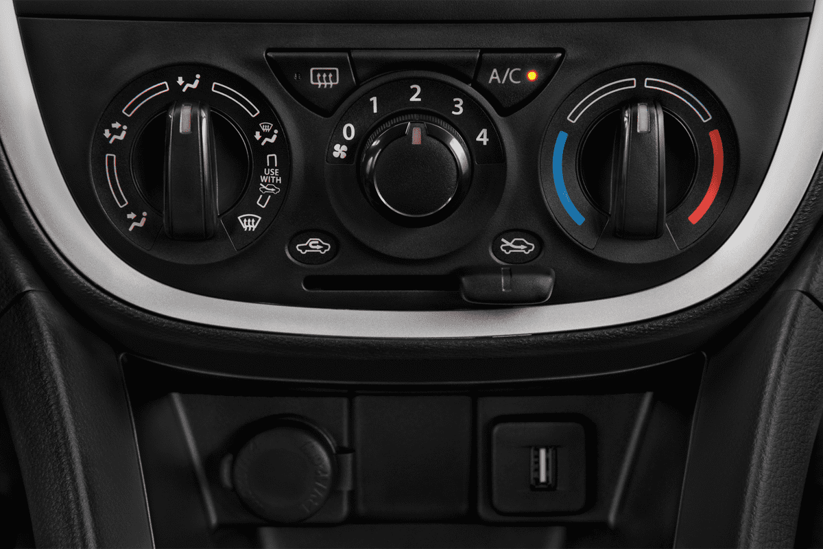 Klimasteuerung eines Suzuki Celerio