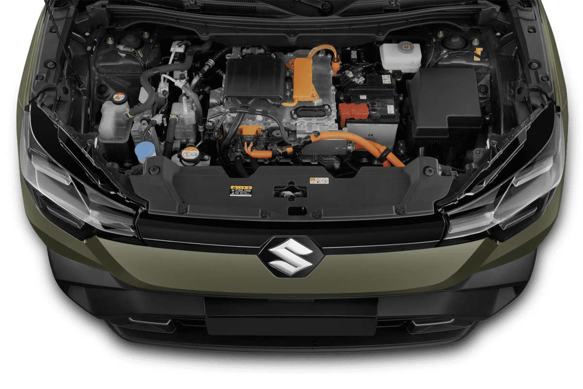 Motorraum eines Suzuki eVitara (neues Modell)