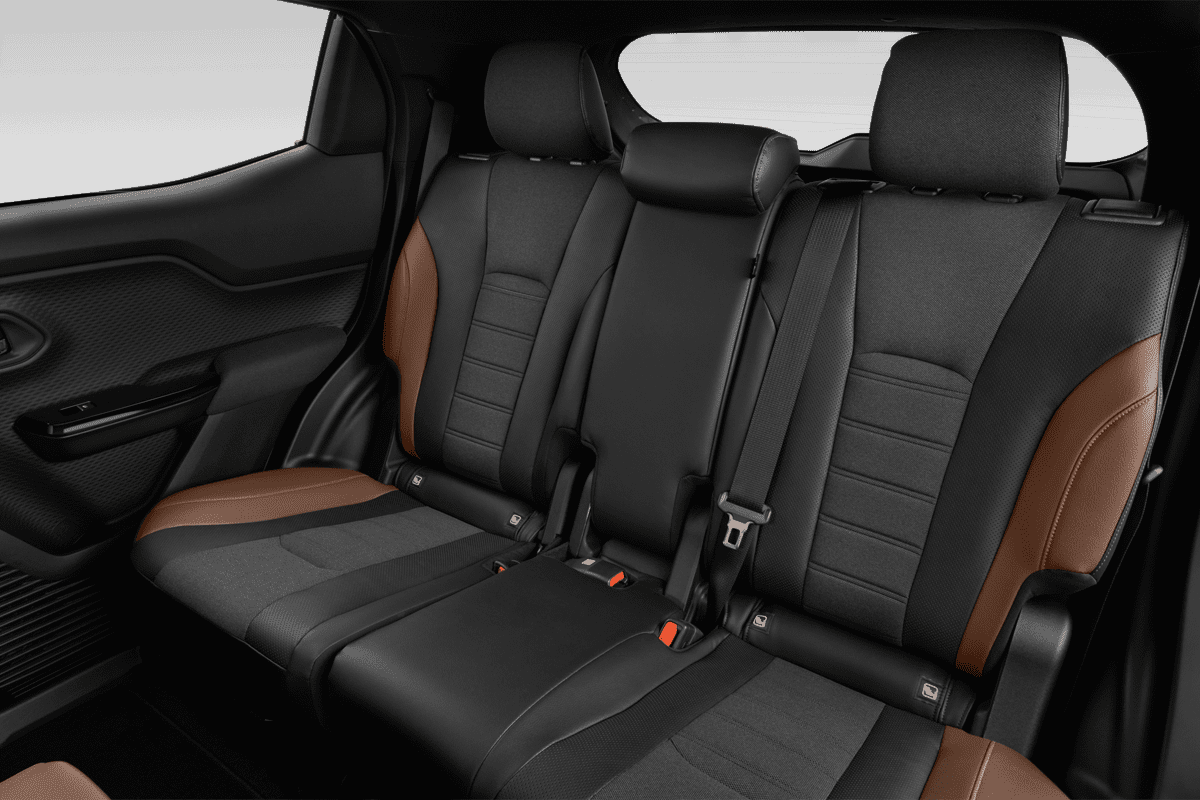 Rücksitzbank eines Suzuki eVitara (neues Modell)