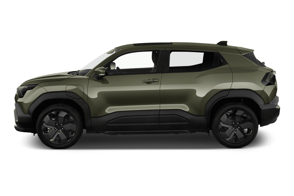 Seitenansicht eines Suzuki eVitara (neues Modell)