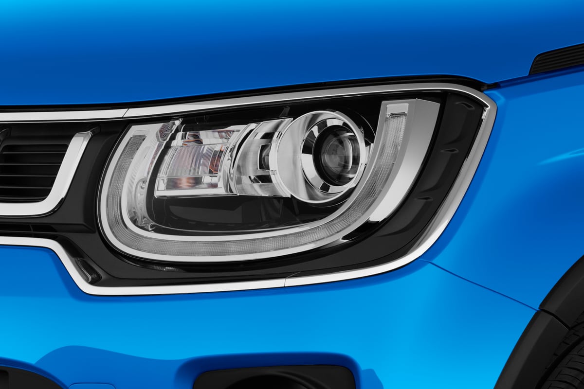 Frontscheinwerfer eines Suzuki Ignis Hybrid