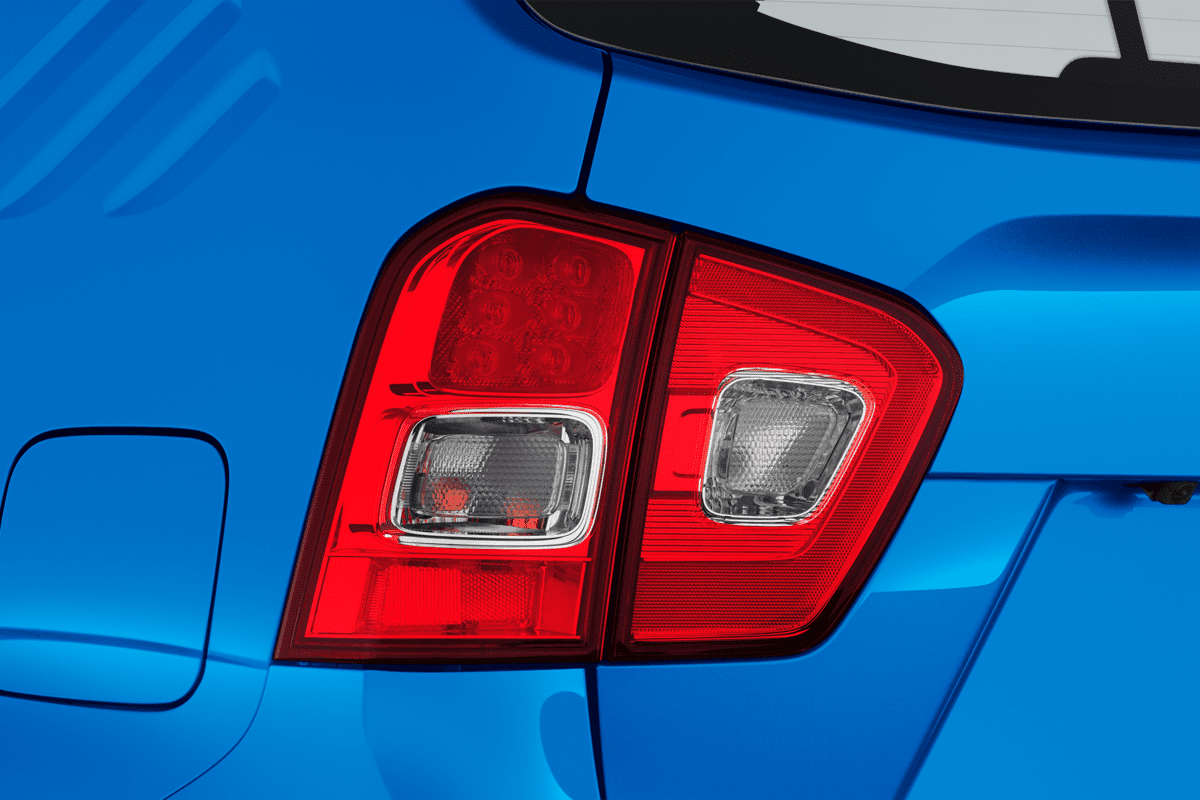 Heckleuchten eines Suzuki Ignis Hybrid