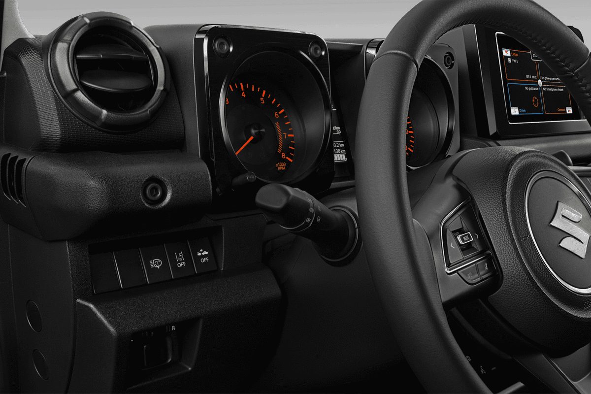 Lüftung eines Suzuki Jimny