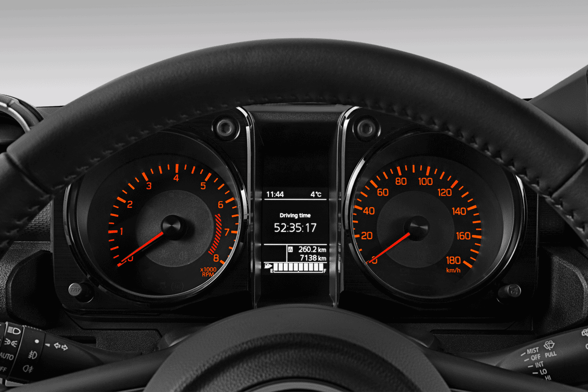 Kombiinstrument eines Suzuki Jimny
