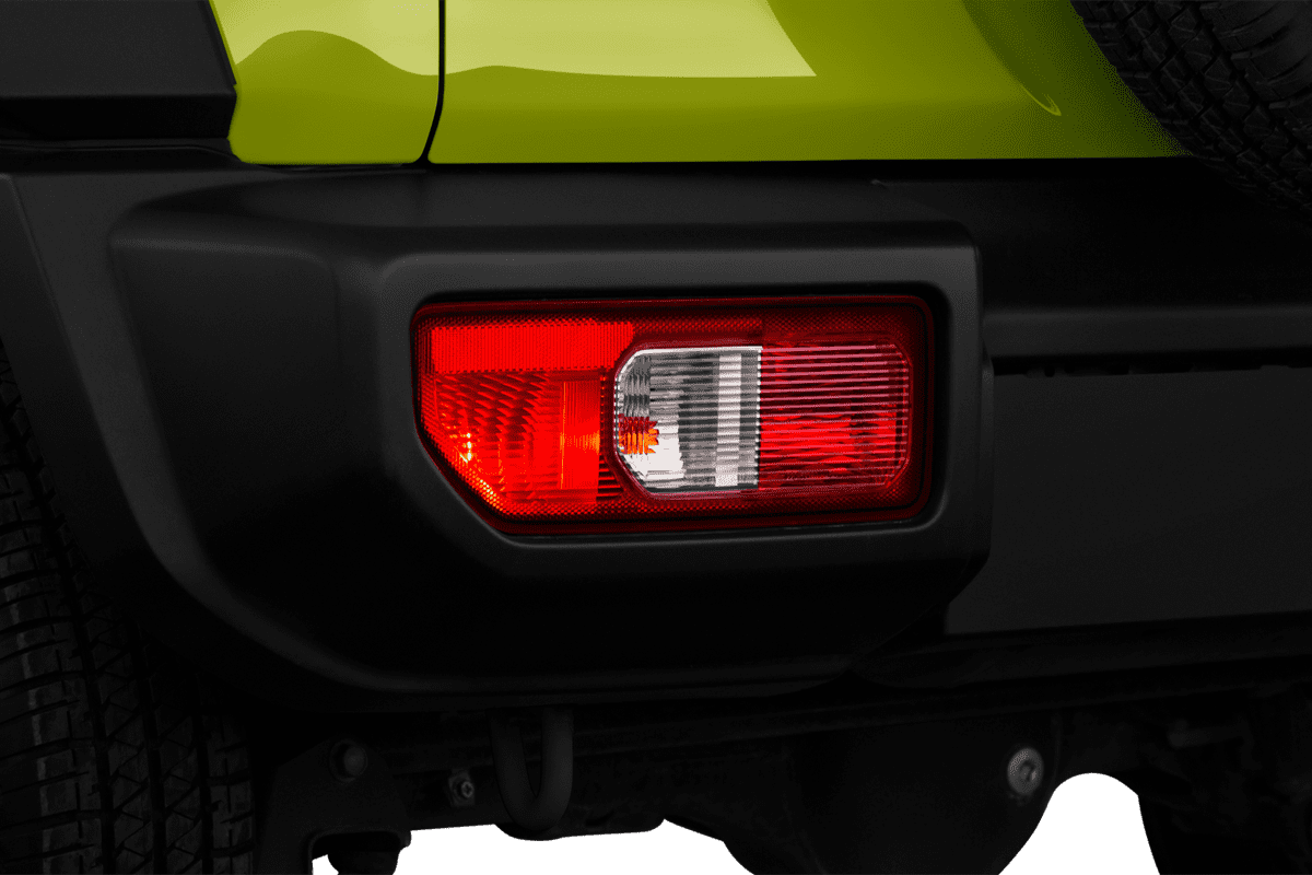 Heckleuchten eines Suzuki Jimny