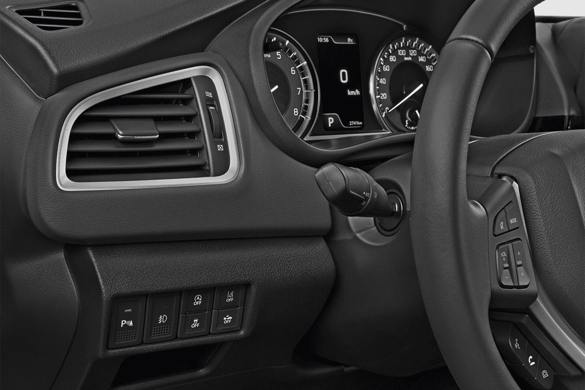 Lüftung eines Suzuki S-Cross