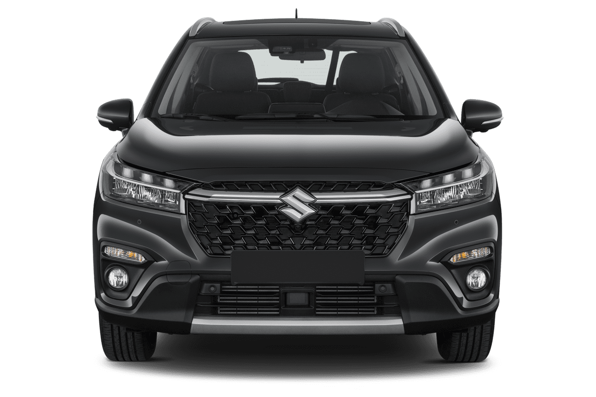 Frontansicht eines Suzuki S-Cross, freigestellt