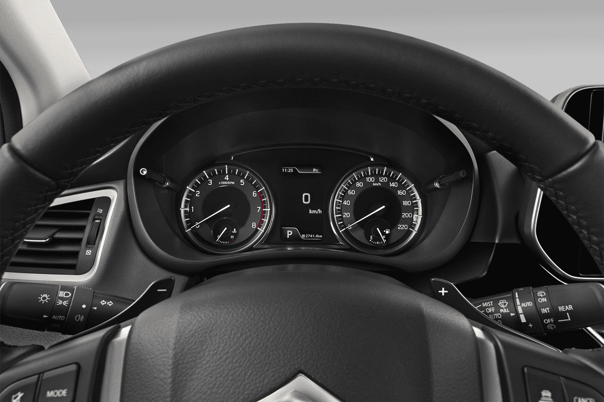 Kombiinstrument eines Suzuki S-Cross