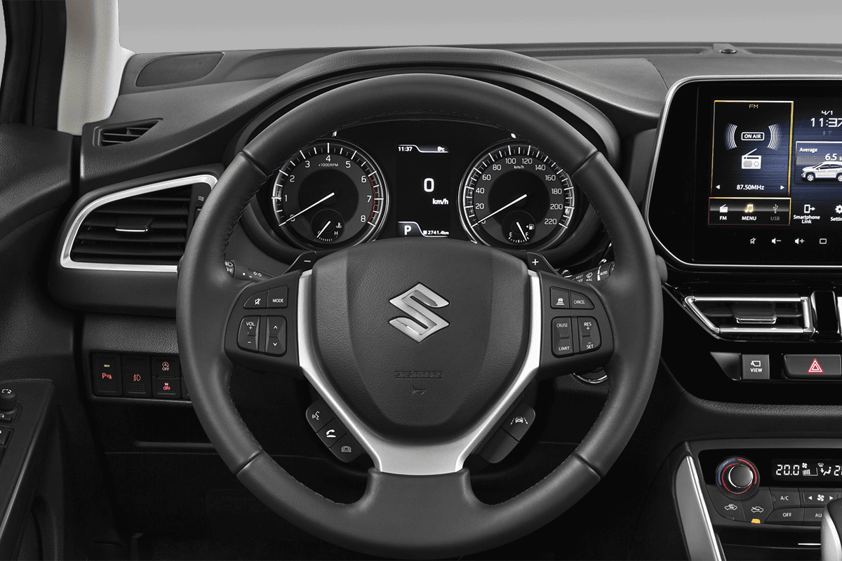 Lenkrad eines Suzuki S-Cross