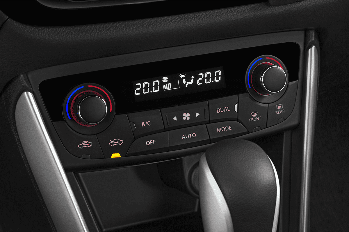 Klimasteuerung eines Suzuki S-Cross