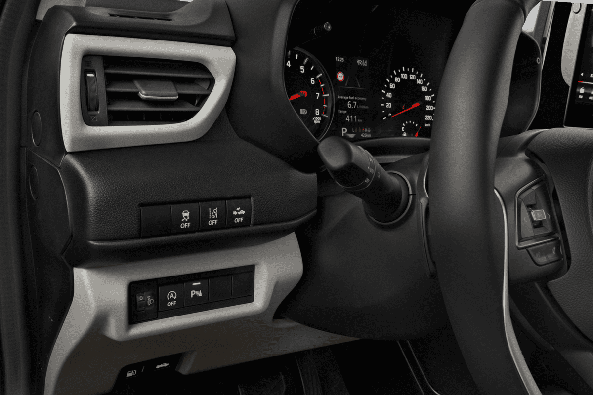 Lüftung eines Suzuki Swift Hybrid 