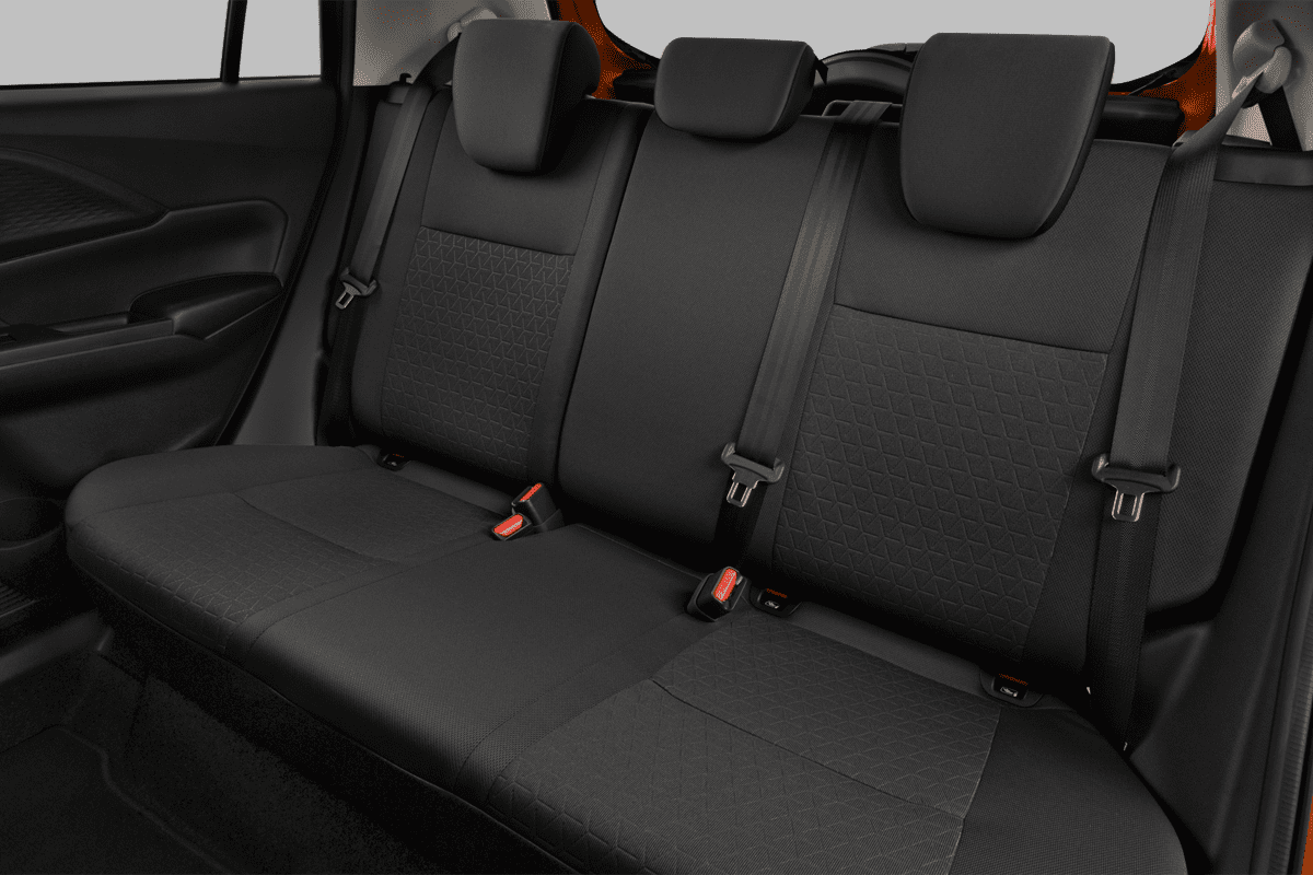 Rücksitzbank eines Suzuki Swift Hybrid 