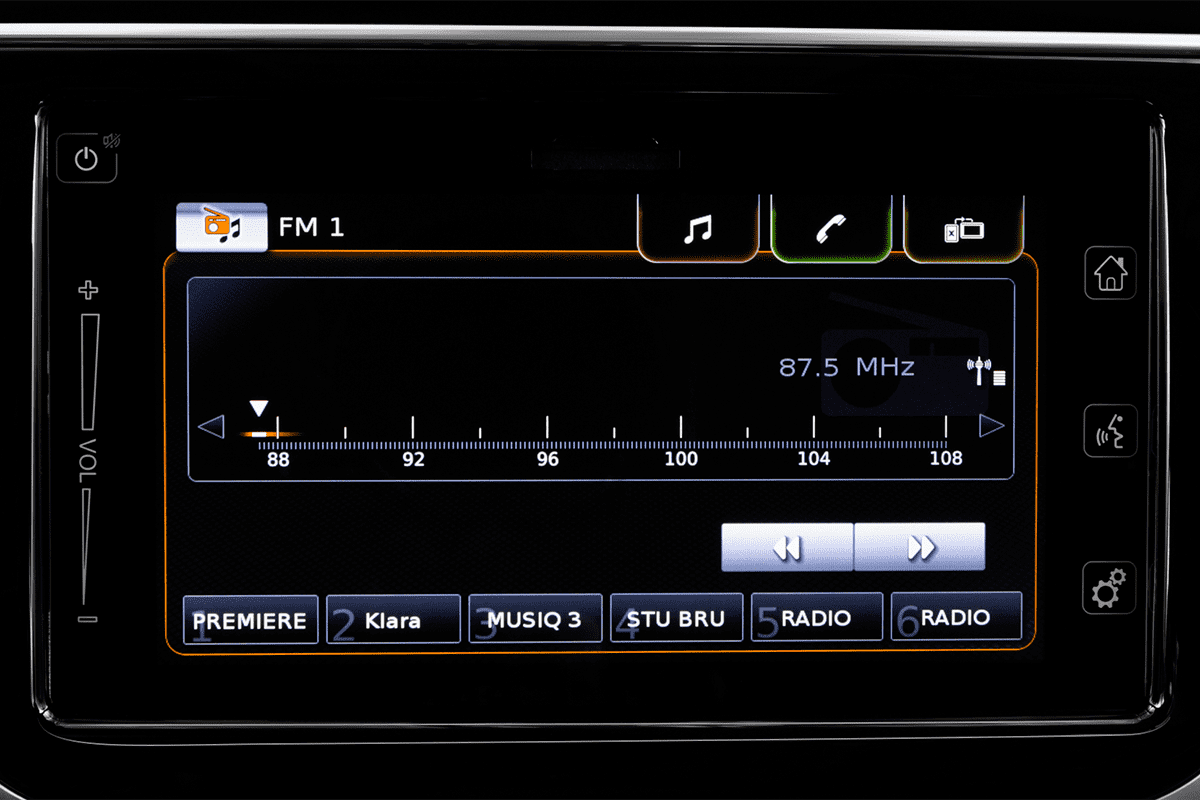 Audiosystem eines Suzuki SX4 S-CROSS