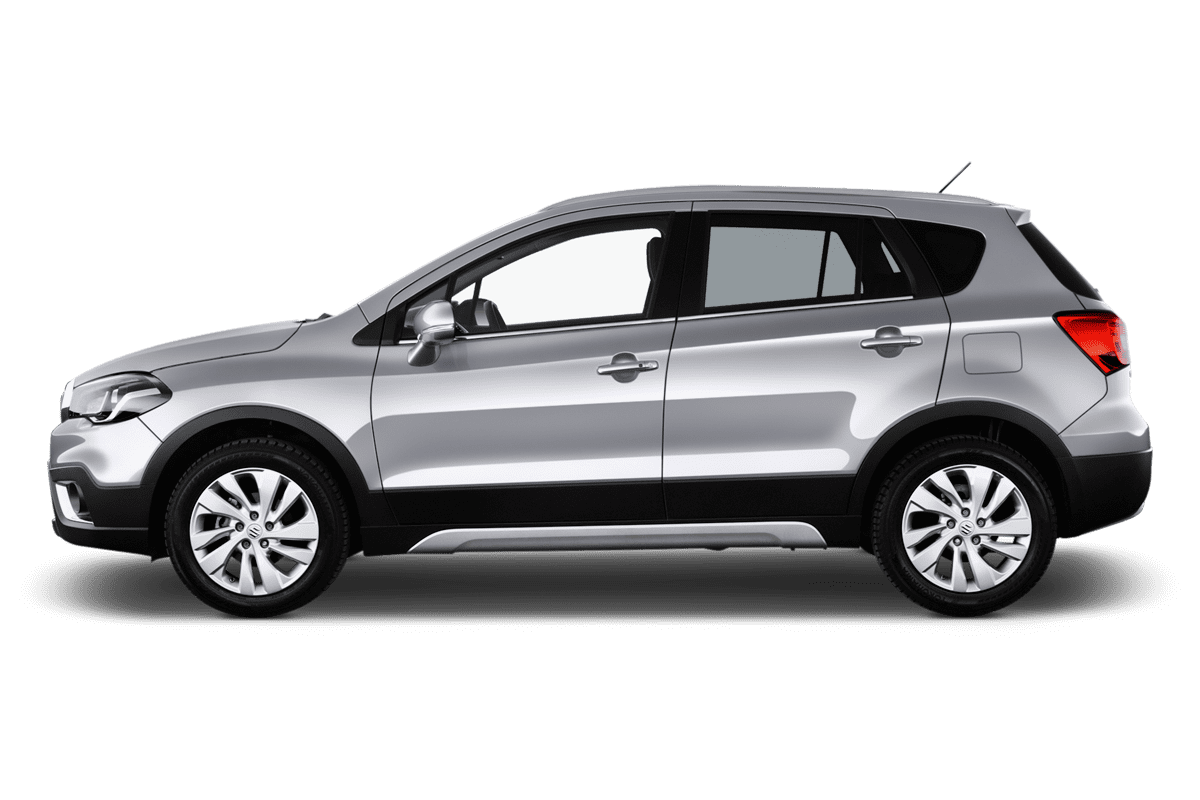 Seitenansicht eines Suzuki SX4 S-CROSS