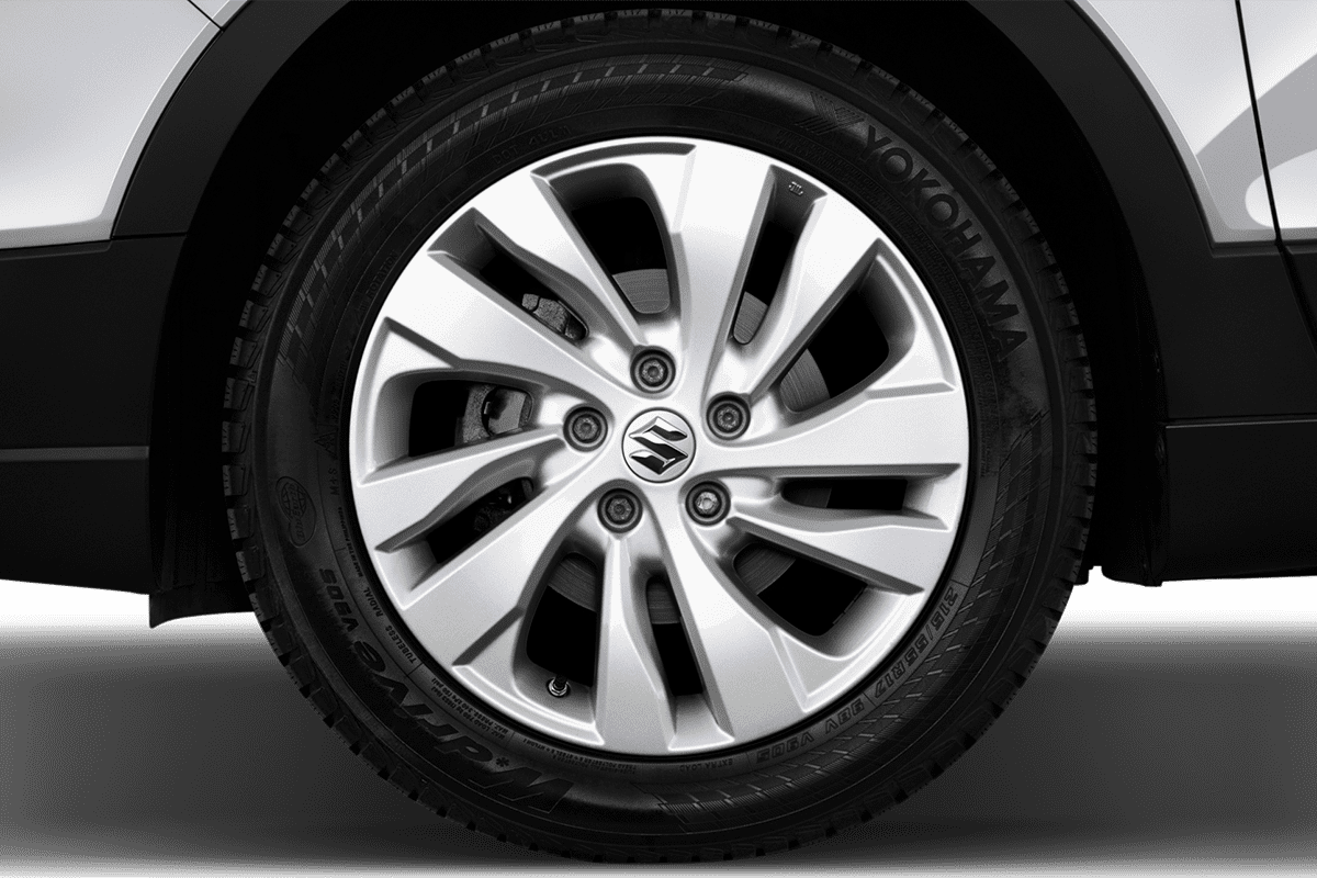 Radkappe oder Felge eines Suzuki SX4 S-CROSS