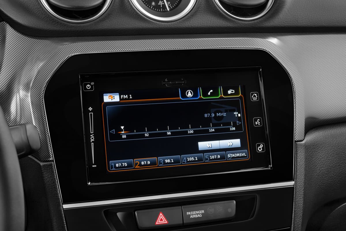 Audiosystem eines Suzuki eVitara (neues Modell)