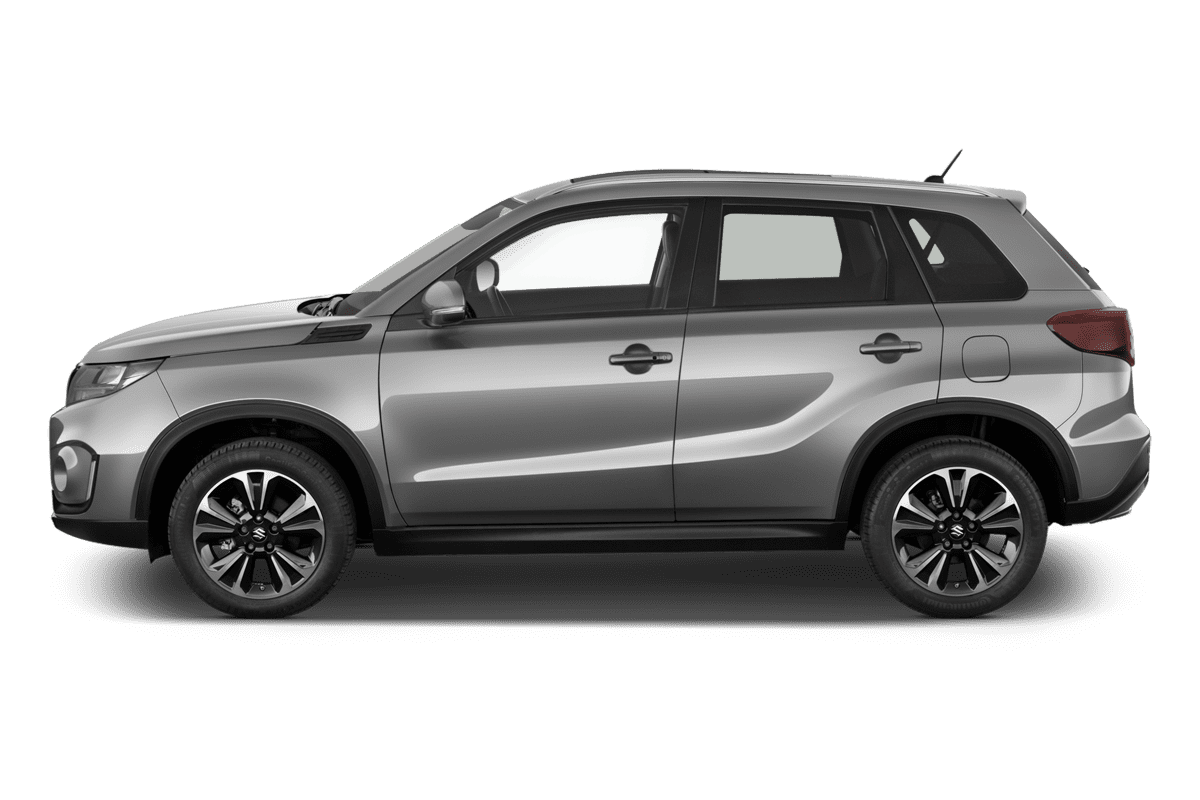 Seitenansicht eines Suzuki eVitara (neues Modell)