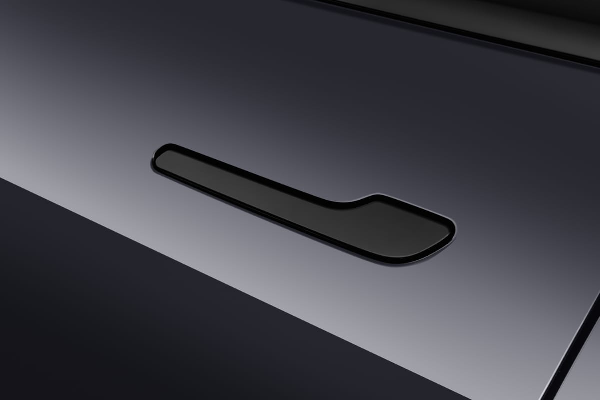 Türgriff eines Tesla Model 3 (KI-generiert)