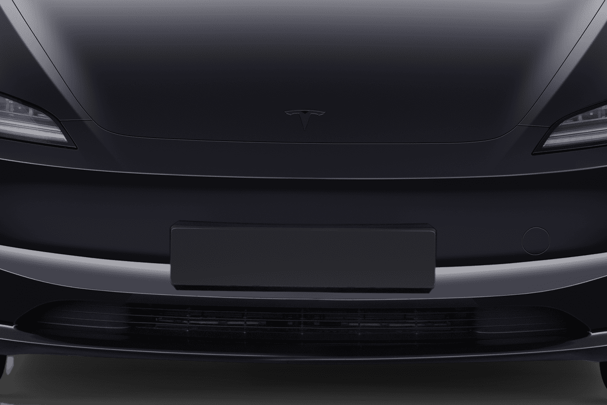 Kühlergrill eines Tesla Model 3 (KI-generiert)