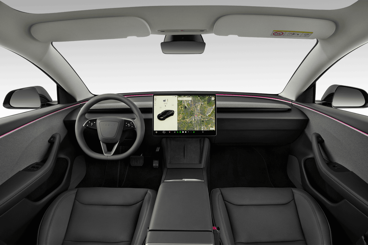 Armaturenbrett eines Tesla Model 3