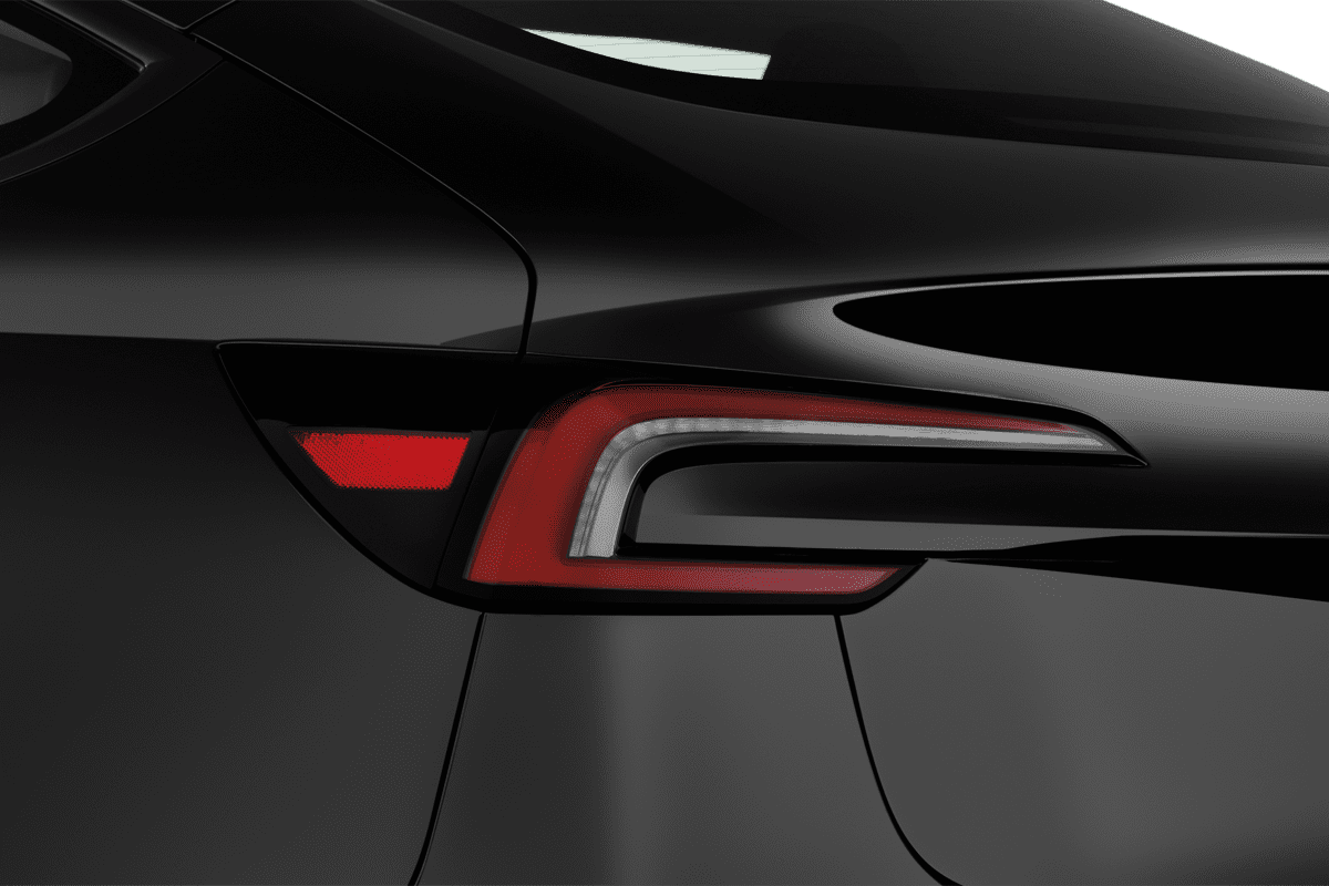 Heckleuchten eines Tesla Model 3