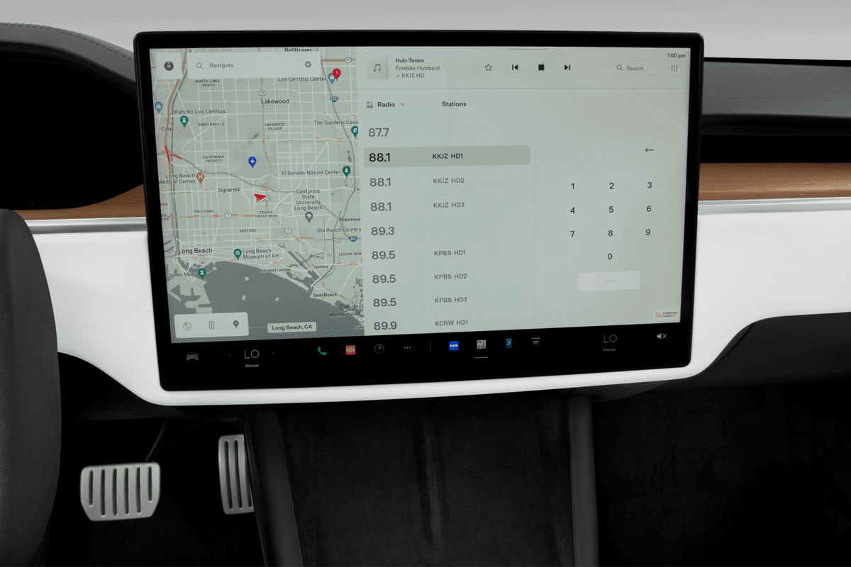 Audiosystem eines Tesla Model S