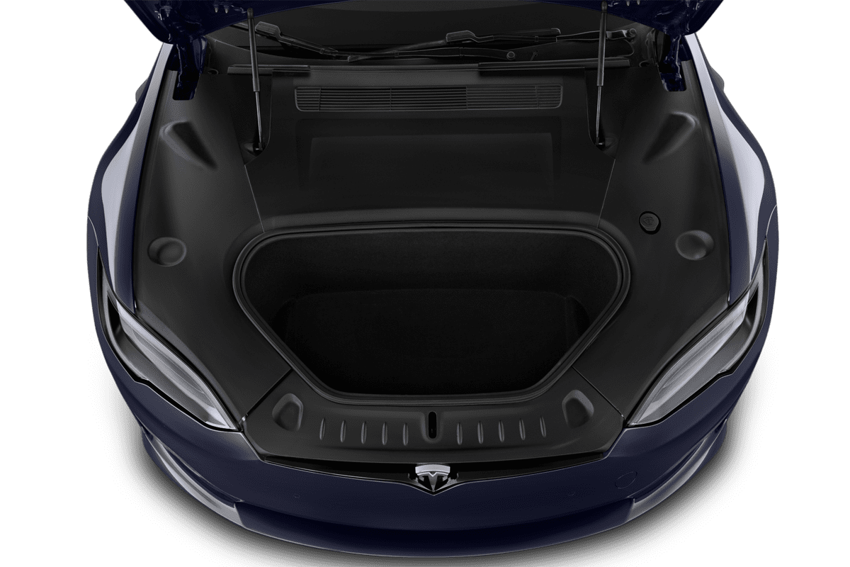 Motorraum eines Tesla Model S