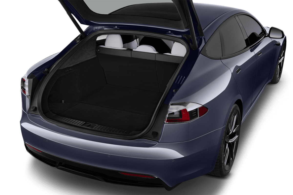Kofferraum eines Tesla Model S
